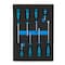 Capri Tools Kontour Screwdriver Set with the Mechanic's Tray, 8 pcs 25000-SS8KMT - alternate 1
